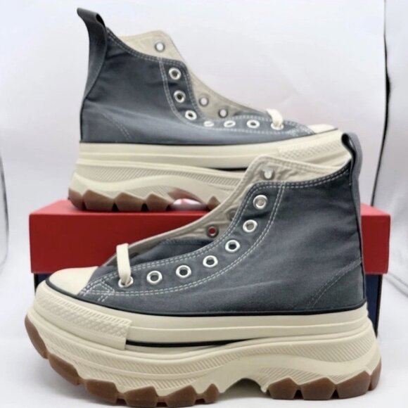 Converse All Star Trekwave Faded canvas Hi Metal Gray 31316061 Mens Size 10.5 US